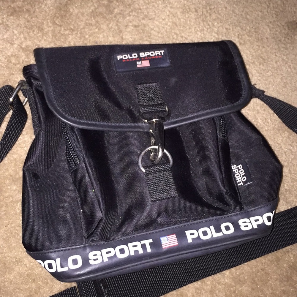 Polo sport vintage messenger bag